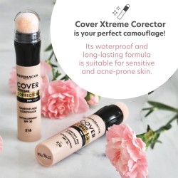 Dermacol Cover Xtreme Concealer SPF 30 - maskuoklis, 8 g - 208