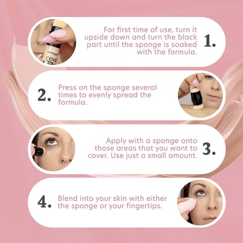 Dermacol Cover Xtreme Concealer SPF 30 - maskuoklis, 8 g - 207