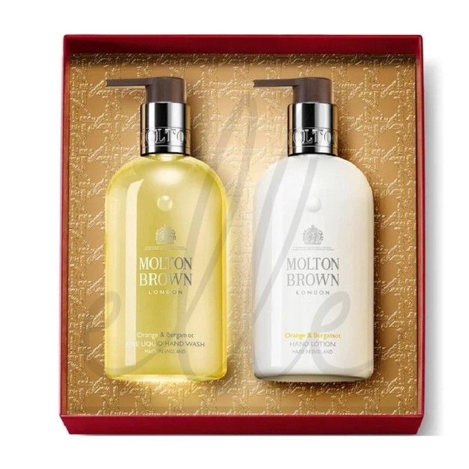 Molton Brown Orange & Bergamot Hand Care Collection - rankų priežiūros rinkinys
