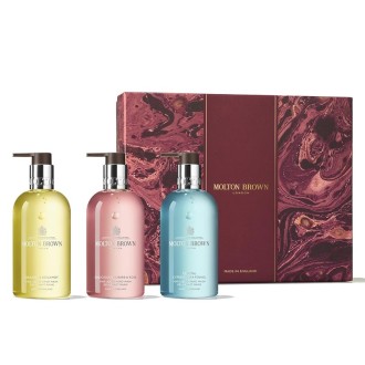 Molton Brown Floral & Aromatic Hand Care Collection - skystų rankų muilų rinkinys