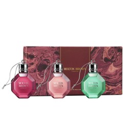 Molton Brown Festive Bauble Gift Set - dušo gelių rinkinys, 3 x 75 ml