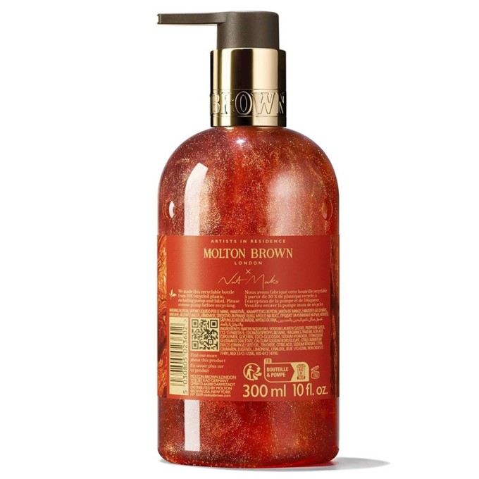 Molton Brown Marvellous Mandarin & Spice Fine Liquid Hand Wash - skystas rankų muilas, 300 ml