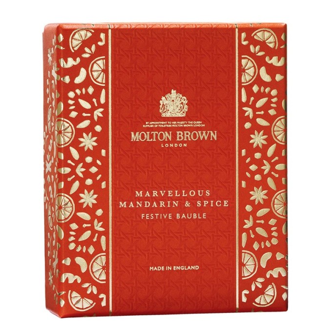 Molton Brown Marvellous Mandarin & Spice Festive Bauble - vonios ir dušo želė, 75 ml