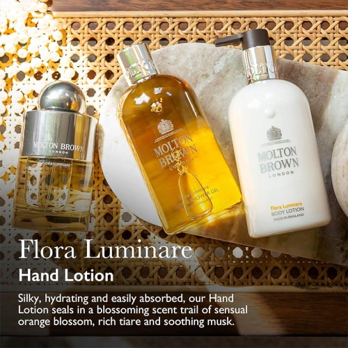 Molton Brown Flora Luminare Hand Lotion - rankų kremas, 300 ml