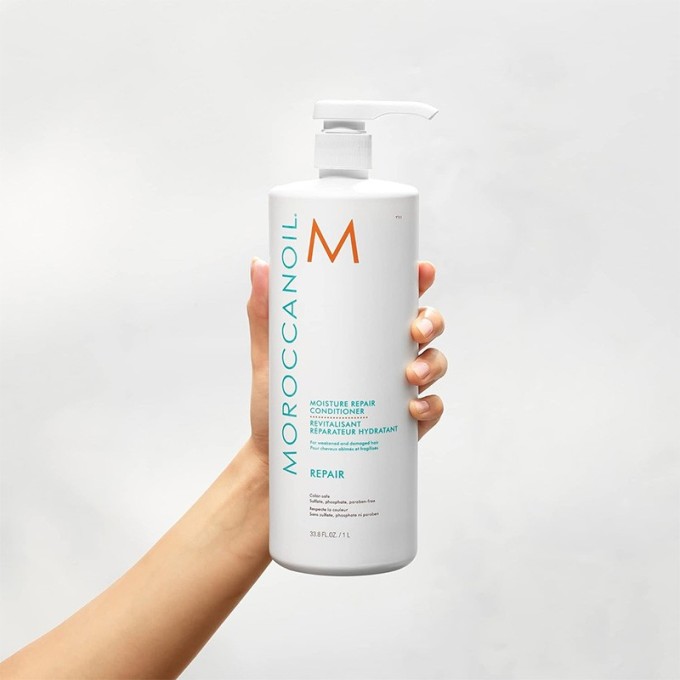 Moroccanoil Moisture Repair Conditioner - drėkinamasis atkuriamasis kondicionierius dažytiems ir