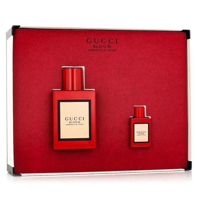 Gucci Bloom Ambrosia di Fiori dovanų rinkinys - EDP 50 ml ir mini EDP 5 ml