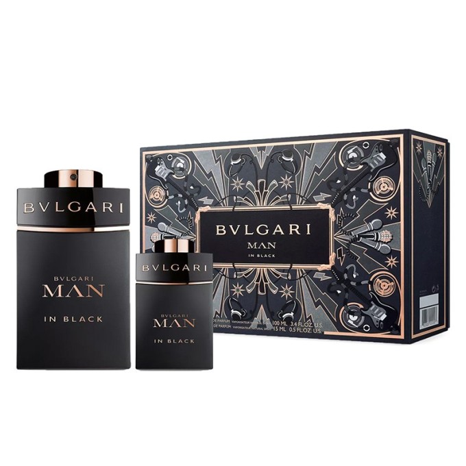 Bvlgari MAN In Black rinkinys EDP 100 ml ir mini EDP 10 ml
