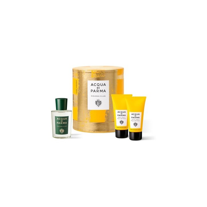 Acqua di Parma Colonia C.L.U.B. Dárková sada EDC 100 ml, sprchový gel 75 ml a tělové mléko 75 ml 100ml