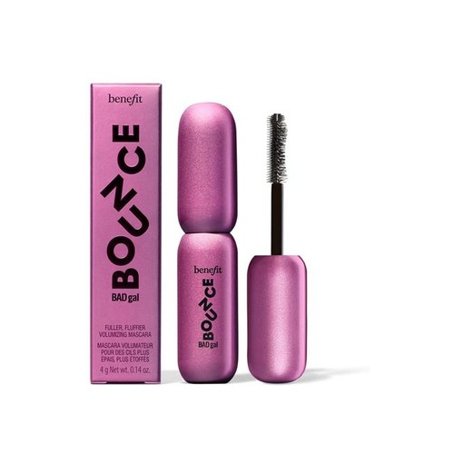 Benefit Badgal Bounce Voluminizing Mascara - apimties suteikiantis tušas, 4 g Black