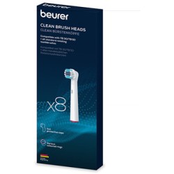 Beurer atsarginės šepetėlių galvutės (8 vnt.) Clean