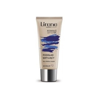 Lirene Nature Matte Fluid Foundation - matinis skystas makiažo pagrindas, 30 ml- 15 Tanned