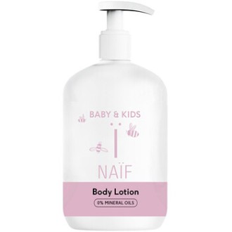 Naif Baby & Kids Body Lotion - minkštinantis kūno pienelis vaikams ir kūdikiams, 340 ml