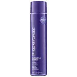 Paul Mitchell Platinum Plus Shampoo - tonuojantis šampūnas šviesiems plaukams, 300 ml