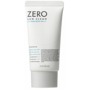 Rom&nd Zero Sun Clean Cream - veido kremas nuo saulės, 50 ml 01 Fresh
