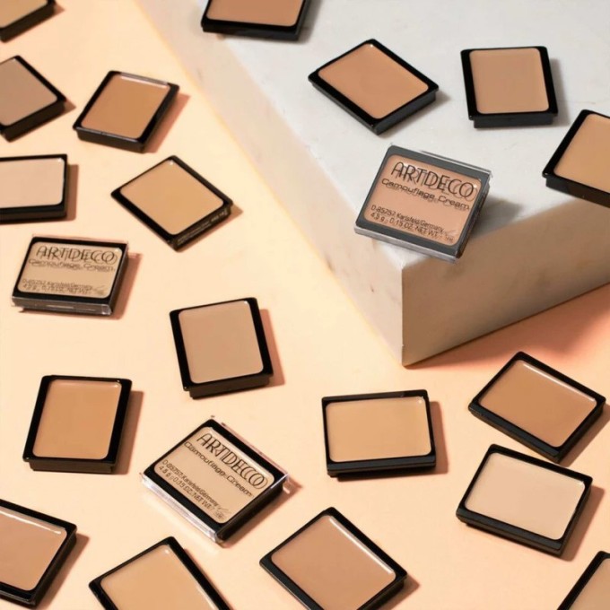 Artdeco Camouflage Cream - maskuojantis makiažo pagrindas, 4,5 g - 11 Porcelain