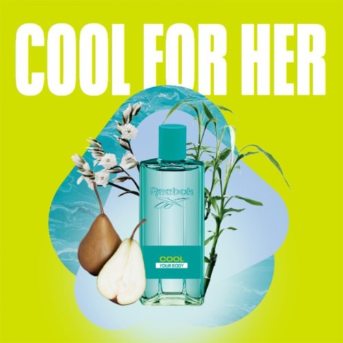 Reebok Cool Your Body For Women EDT kvepalai moterims, 50 ml