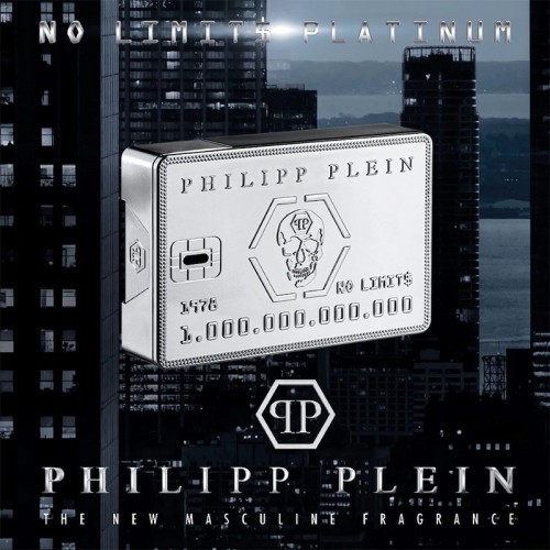 Philipp Plein No Limit$ Platinum EDP kvepalai vyrams, 50 ml