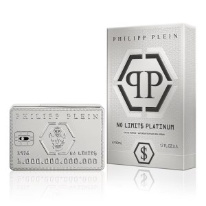 Philipp Plein No Limit$ Platinum EDP kvepalai vyrams, 50 ml 2