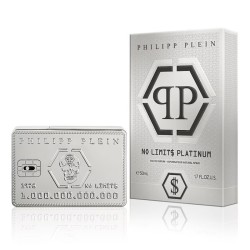 Philipp Plein No Limit$ Platinum EDP kvepalai vyrams, 50 ml