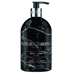 Baylis & Harding Elements Dark Amber & Fig Luxury Hand Wash - skystas rankų muilas, 500 ml