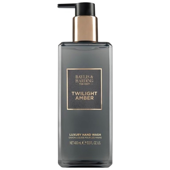 Baylis & Harding The Edit Twilight Amber Luxury Hand Wash - skystas rankų muilas, 400 ml