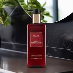 Baylis & Harding The Edit Cherry Temptation Luxury Hand Wash - skystas rankų muilas, 400 ml