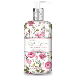Baylis & Harding Royale Garden Rose, Poppy & Vanilla Liquid Soap - skystas rankų muilas, 500 ml