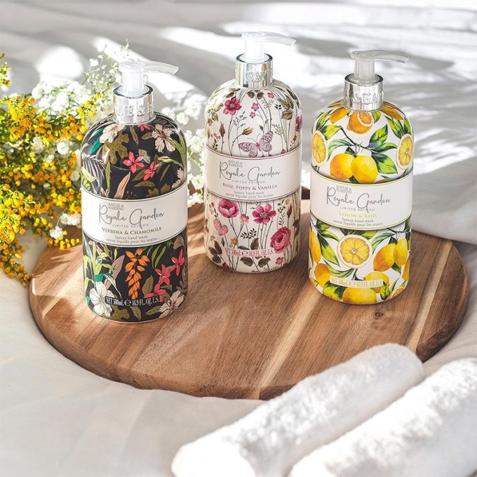 Baylis & Harding Hand Wash Royale Garden Lemon & Basil (Lemon and Basil) - skystas rankų muilas