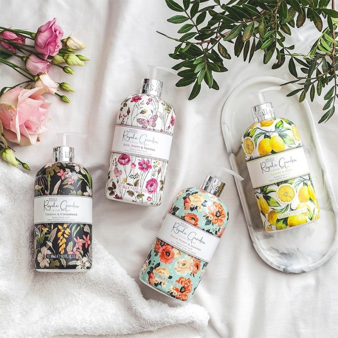 Baylis & Harding Hand Wash Royale Garden Lemon & Basil (Lemon and Basil) - skystas rankų muilas
