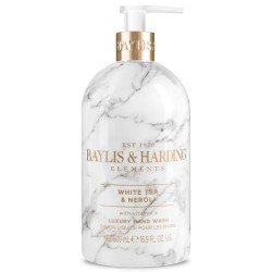 Baylis & Harding Hand Wash Elements White Tea & Neroli - skystas rankų muilas, 500 ml