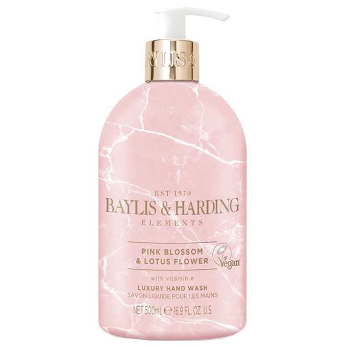 Baylis & Harding Elements Pink Blossom & Lotus Flower (Pink Blossom & Lotus Flower) - skystas rankų