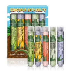 Baylis & Harding Dinosaur Bath Salts Set - vonios druskų rinkinys, 5 x 65 g