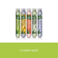 Baylis & Harding Dinosaur Bath Salts Set - vonios druskų rinkinys, 5 x 65 g