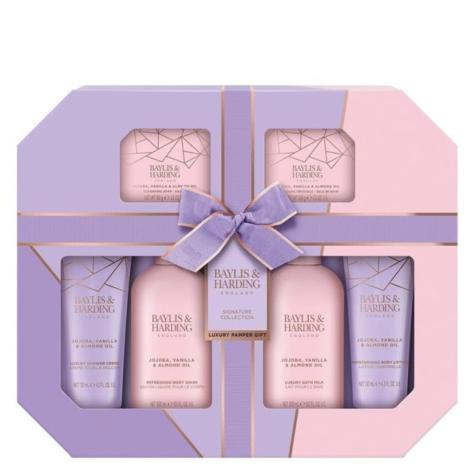 Baylis & Harding Signature Collection Luxury Pamper Gift ( Jojoba & Vanilla ) - kūno priežiūros