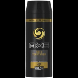 Axe Gold Temptation Deodorant Bodyspray - purškiamas dezodorantas, 150 ml