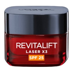 L´Oréal Revitalift Laser X3 Anti-Age Day Cream SPF 20 - stangrinamasis kremas su liftingo efektu