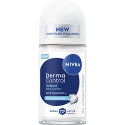 Nivea Derma Control Defend Antiperspirant - rutulinis antiperspirantas, 50 ml