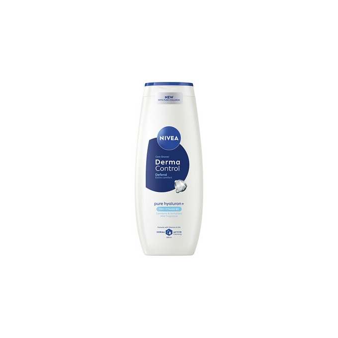 Nivea Derma Control Defend Care Shower - atgaivinanti dušo želė, 500 ml