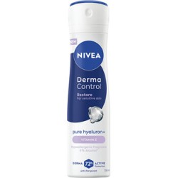 Nivea Derma Control Restore Antiperspirant - antiperspirantinis purškiklis jautriai odai, 150 ml