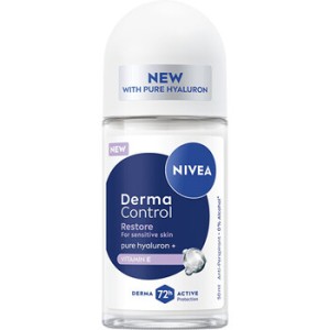 Nivea Derma Control Restore Antiperspirant - rutulinis antiperspirantas, 50 ml