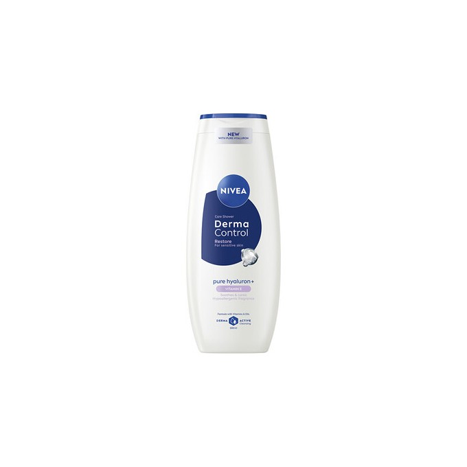 Nivea Derma Control Restore Care Shower - dušo želė jautriai odai, 250 ml