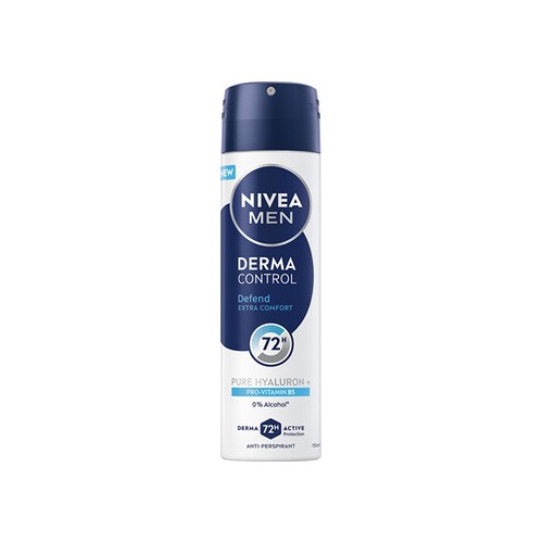 Nivea Men Derma Control Defend Antiperspirant - purškiamas antiperspirantas, 150 ml