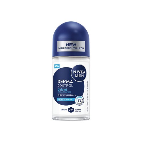 Nivea Men Derma Control Defend Antiperspirant - rutulinis antiperspirantas, pro muže 50 ml
