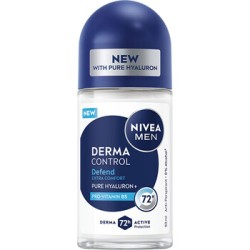 Nivea Men Derma Control Defend Antiperspirant - rutulinis antiperspirantas, pro muže 50 ml