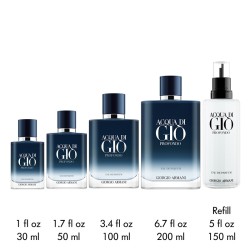 Armani Acqua Di Gio Profondo EDP kvepalų papildymas, 150 ml