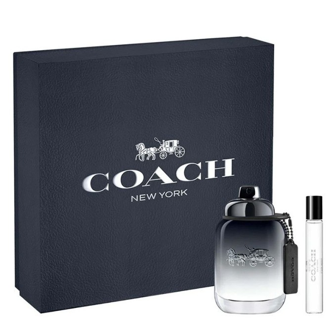 Coach for Men dovanų rinkinys vyrams - EDT 60 ml ir mini EDT 7,5 ml