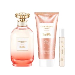 Coach Dreams Sunset dovanų rinkinys moterims - EDP 90 ml, mini EDP 7,5 ml ir kūno losjonas 100 ml