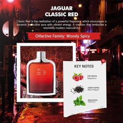 Jaguar Classic Red EDT Tester kvepalai vyrams, 100 ml
