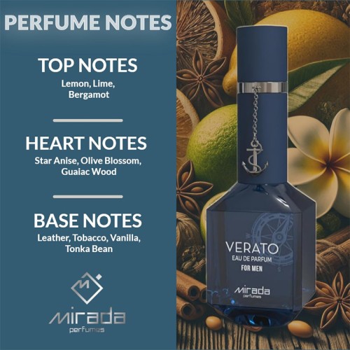 Mirada Verato Man EDP kvepalai vyrams, 100 ml