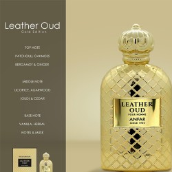 Anfar 1950 Leather Oud Gold Edition EDP kvepalai vyrams, 100 ml